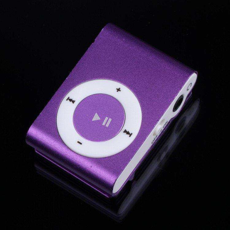 MP3 плеер алюминиевый Клипса + Наушники +USB переходник purple (фиолетовый),  цена 89 грн., купить в Ивано-Франковске — Prom.ua (ID#445687035)