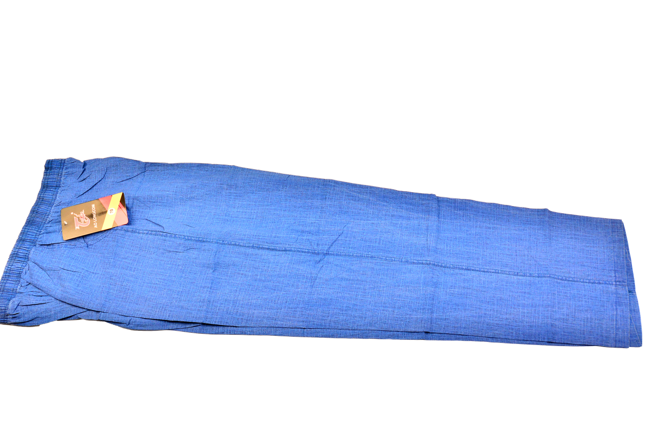 

Брюки мужские летние льняные большие размеры синий, 76