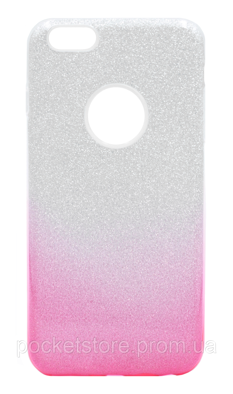 

Чохол силіконовий Star Rain Градієнт для iPhone 6 Pink