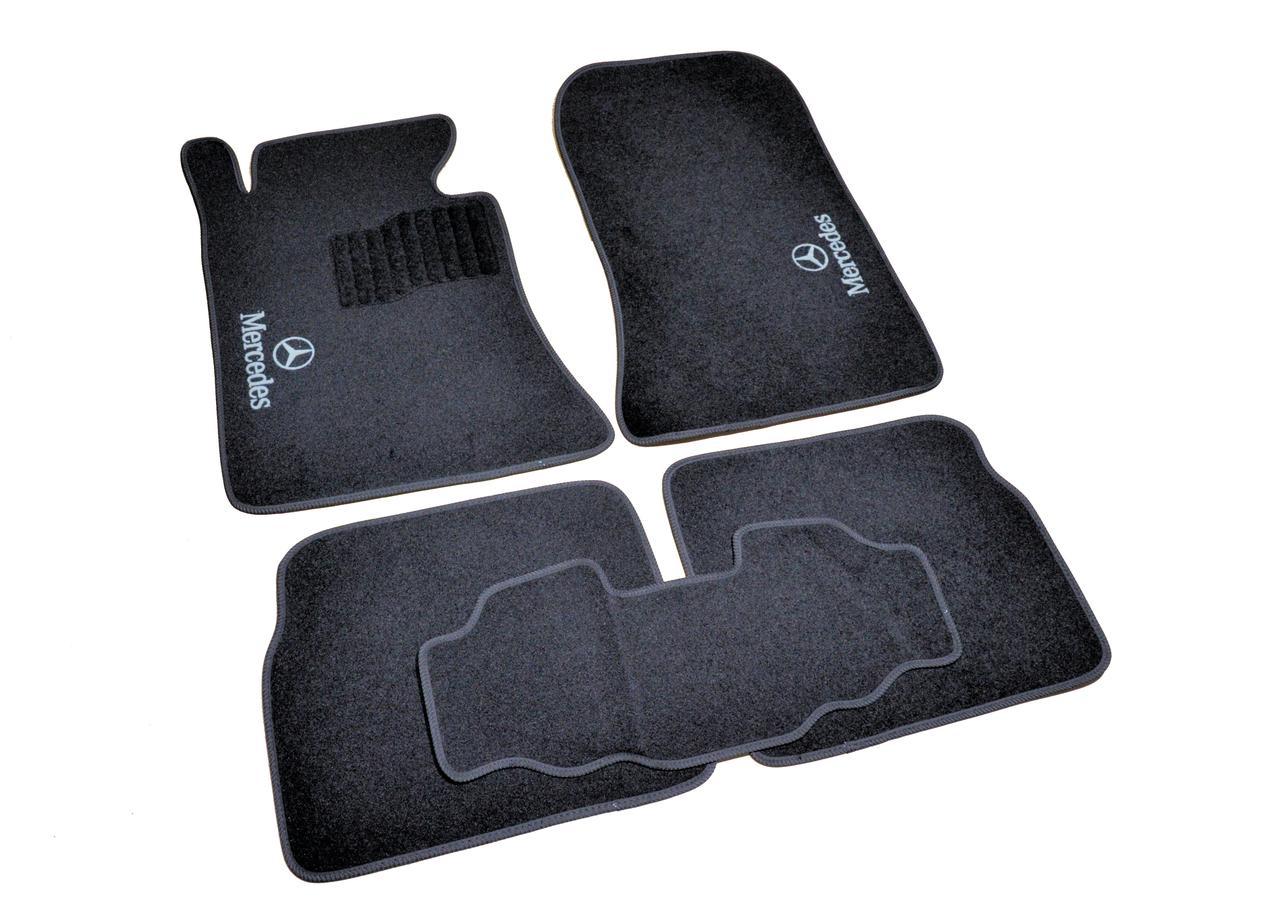

Ковры салона Mercedes E124 1984-1997 черные, 5шт ворсовые