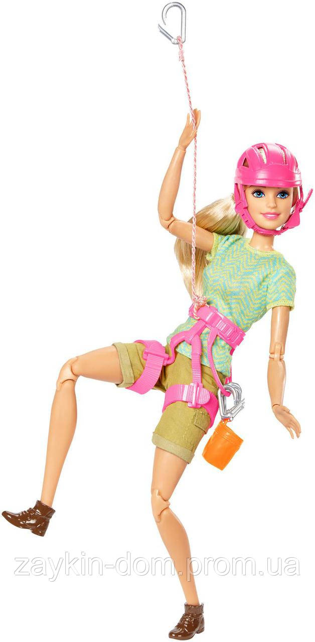 barbie camping fun hiker doll