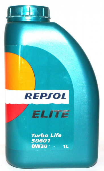 

REPSOL ELIT TURBO LIFE 50601 0W-30 1л