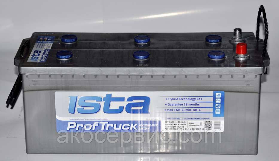 

Аккумулятор автомобильный Ista 6СТ-200 Аз Professional Truck