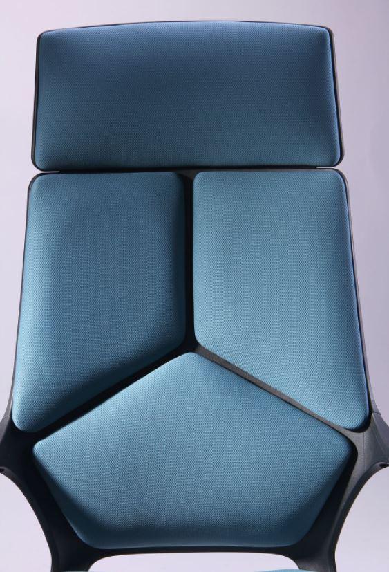 Кресло Urban HB черный, тк.синий (Фото 9)