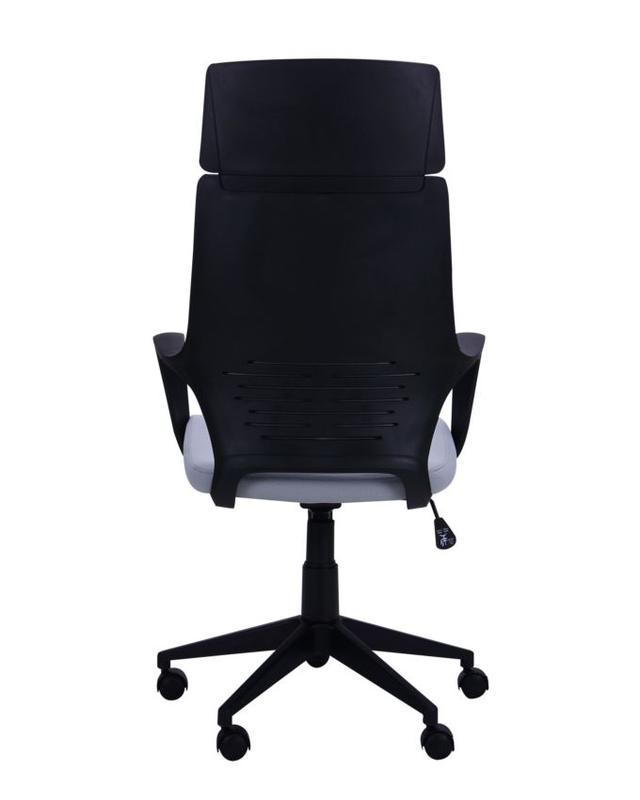Кресло Urban HB черный, тк.серый (фото 4)