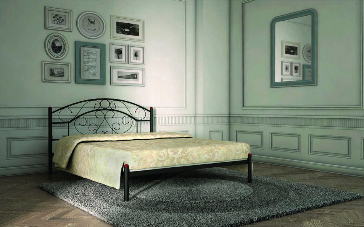 ✅Металева ліжко Скарлет 120х190 см ТМ Метал-Дизайн