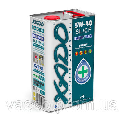 

5w40 Atomic Oil SL/CF XADO (4л) олива