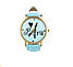 Годинник Paris/кварцові/колір ремінця блакитний, фото 2
