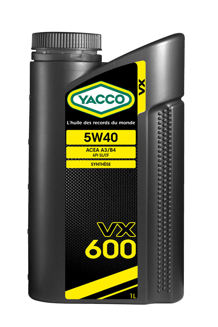 

YACCO VX 600 5W40 5л