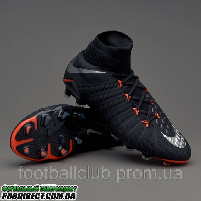 New Flyknit Nike Hypervenom Phantom 3 DF FG Soccer Boot