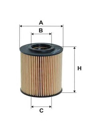 

Фильтр масляный WIX FILTERS WL7489