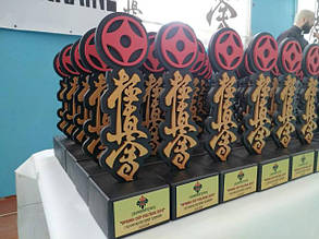 Награды от Эко Стиль на кубке по куодокиокушин карате в Полтаве