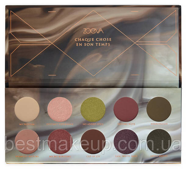 

Палетка теней ZOEVA Cafe Eyeshadow Palette
