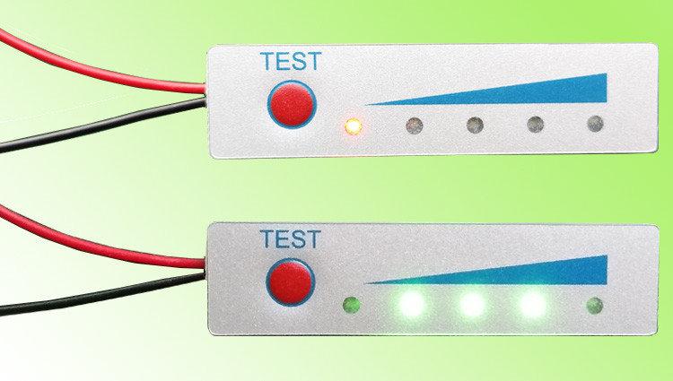 LED индикатор заряда/разряда аккумуляторов li-ion / Li-pol 3S 12.6V