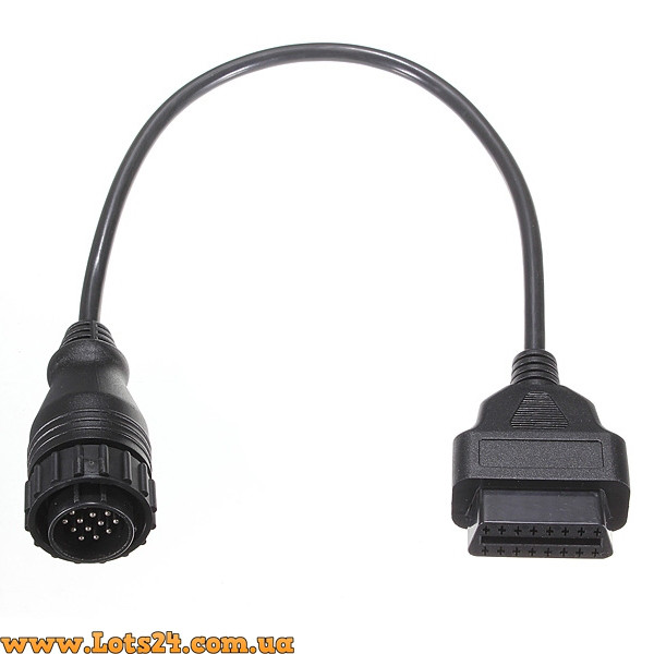 

Кабель переходник c разъема OBD2 16 pin на 14 pin Mercedes Sprinter VW Volkswagen LT SsangYong