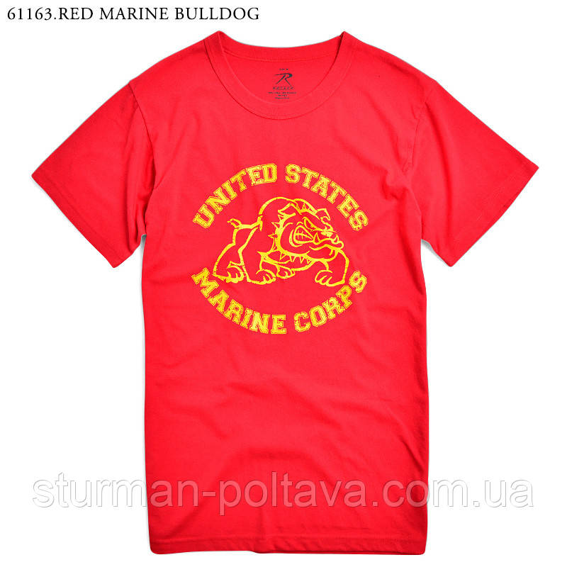 

Футболка Rothco VINTAGE RED U.S. MARINE BULLDOG XL