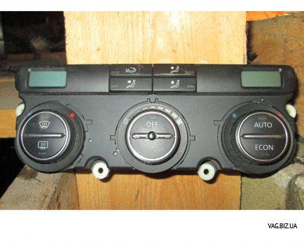 Блок управления климат-контролем Volkswagen Passat B6 2005-2010