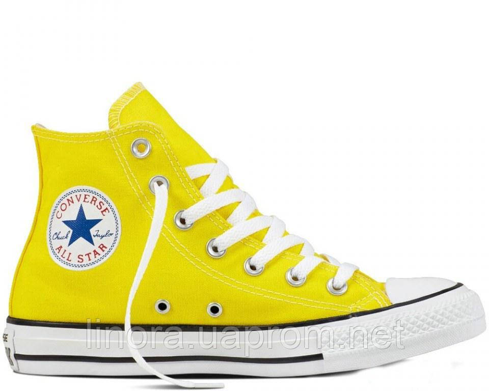 

Кеды Converse All Star Chuck Taylor High "Yellow", Белый