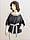 Жіноча лляна блузка-вишиванка, фото 2