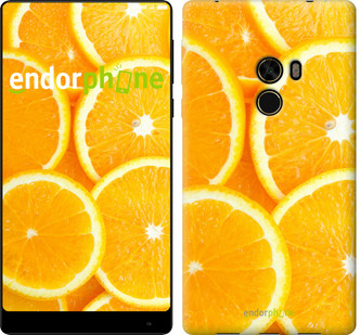 

Чехол на Xiaomi Mi MiX Дольки апельсина "3181u-426-571", Оранжевый