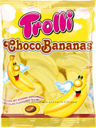 

Жувальні цукерки Trolli Choco Bananas 150g (8шт/ящ)