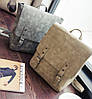 Стильный портфель для девушек светло-коричневый, фото 8