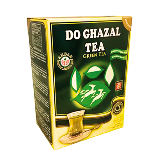 Чай Do Ghazal tea  зеленый чай 500г дугазель Акбар цейлонский