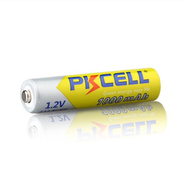 Аккумуляторы PKCELL AAA. Реальная емкость 900-1100 мАч