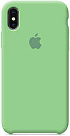 Чохол Накладка для Apple iPhone X, Original Soft Case, Lime, Original Silicone Case