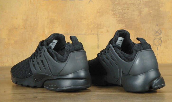 Чоловічі кросівки Nike Air Presto.Чорні,текстиль, фото 2