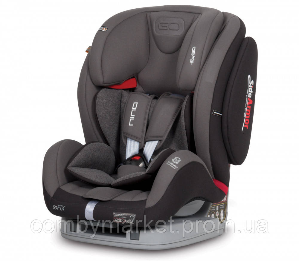 

Автокресло EasyGo Nino Isofix 9-36 кг Графит