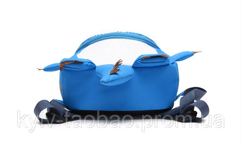  Детский дошкольный рюкзак "Дракончик" темно-синий  