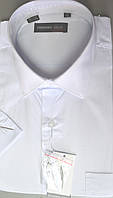 БІЛА сорочка з коротким рукавом FERRERO GIZZI (розміри 41.42+під замовлення)