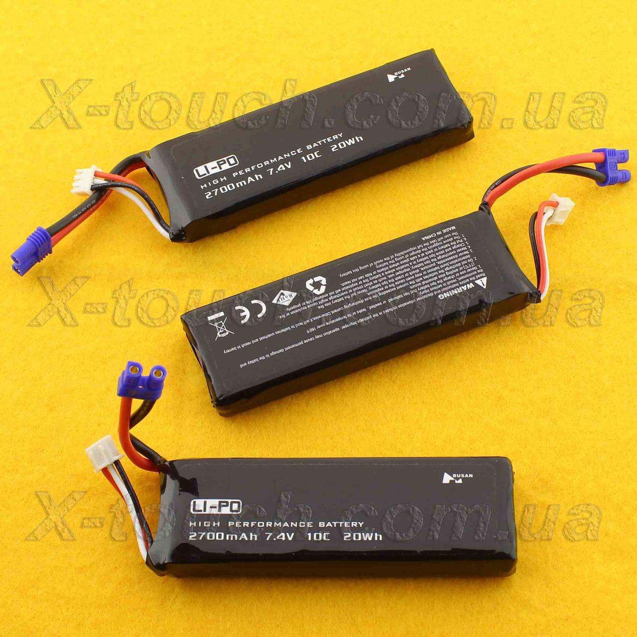 

Аккумулятор 7.4v 1043416 2700mah 10c