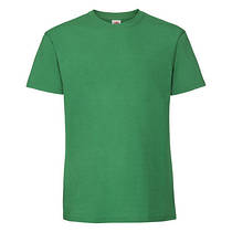 Чоловіча футболка щільна м'яка Яскраво-зелена Fruit of the loom 61-422-47 L