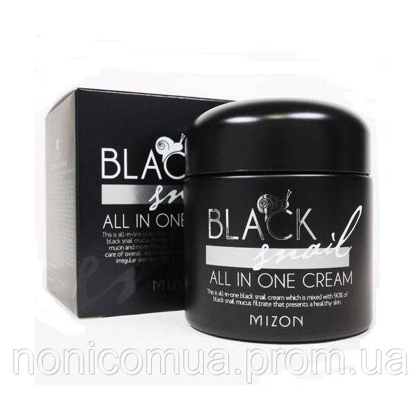 

Омолаживающий крем Mizon Black Snail All In One Cream