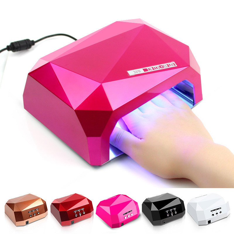 Лампа для маникюра Diamond CCFL+LED 36 W Pink: продажа, цена в Харькове.  Оборудование для сушки ногтей от "MODNA FISHKA" - 269679981