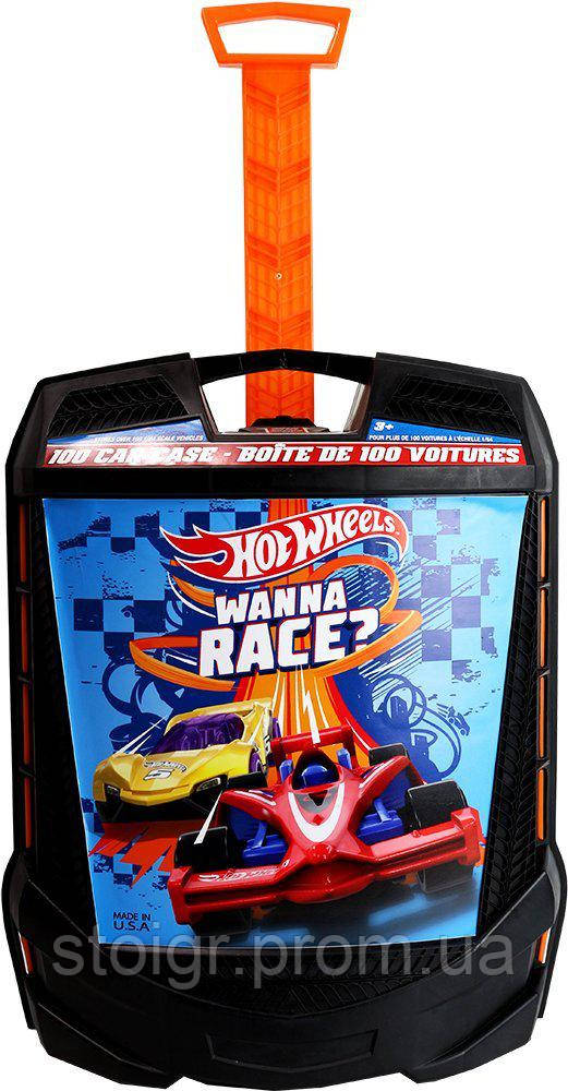 20135 for sale online Hot Wheels 100 Cars with Carry Case Storage 