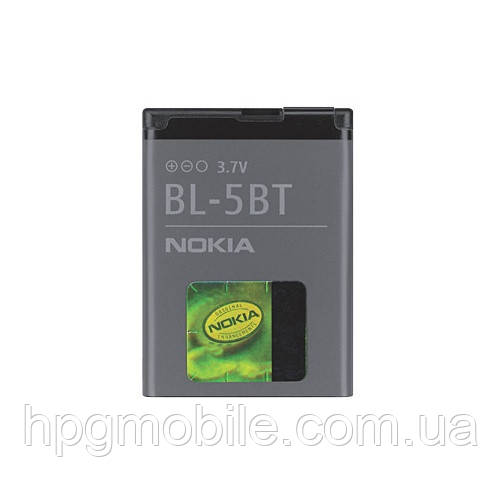 

Батарея (акб, аккумулятор) BL-5BT для телефонов Nokia (870 mAh), оригинал