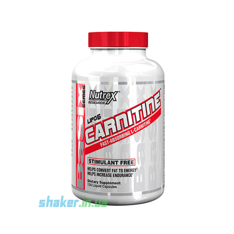 

Л-карнитин Nutrex Lipo 6 Carnitine (120 капс) нутрекс