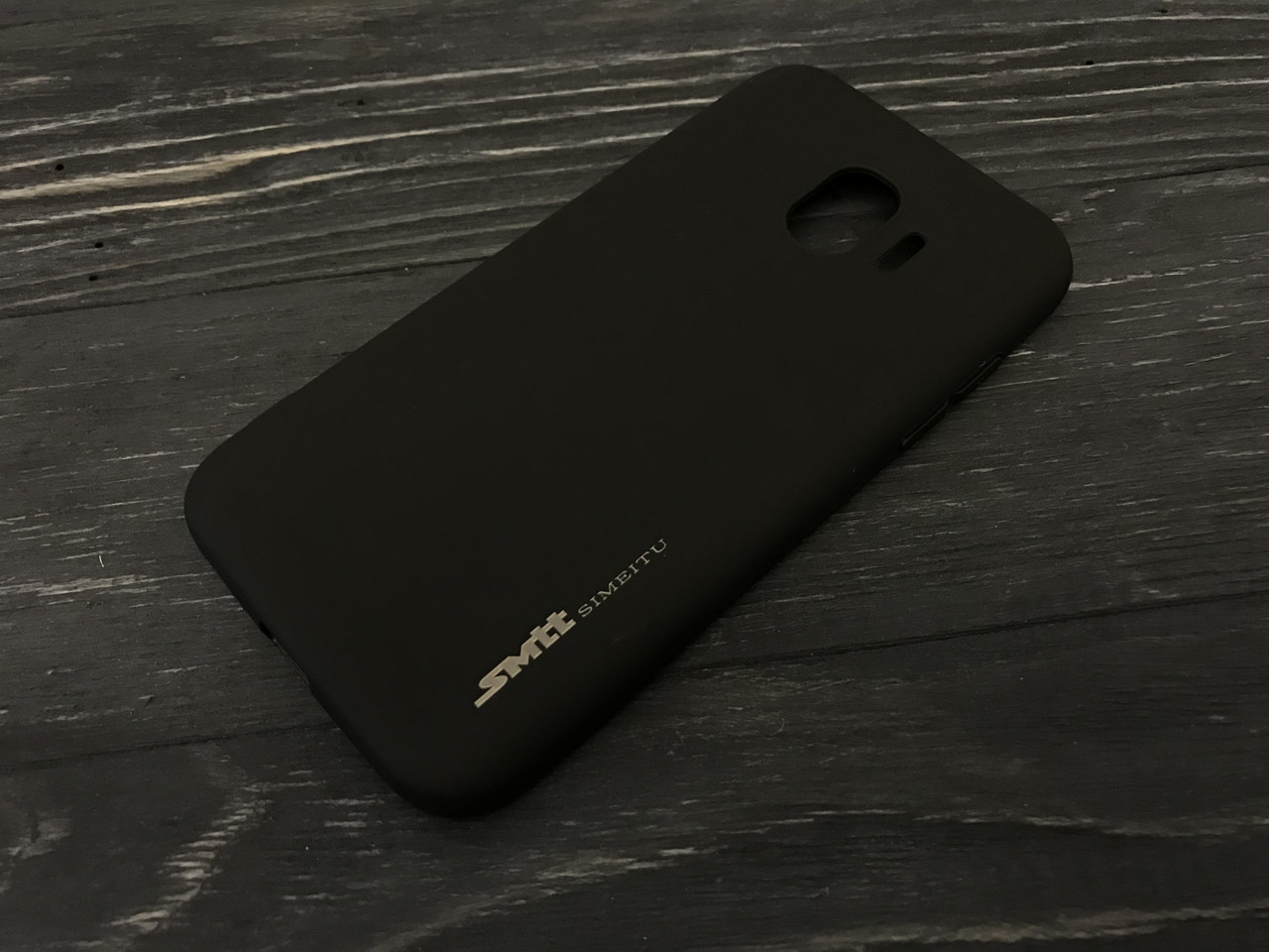 

TPU чехол Smitt накладка бампер для Samsung Galaxy J2 Pro 2018 (4 цвета) черный
