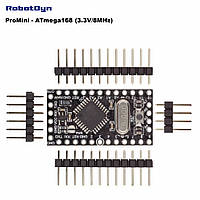 Arduino Pro Mini ATMega168 RobotDyn, фото 1