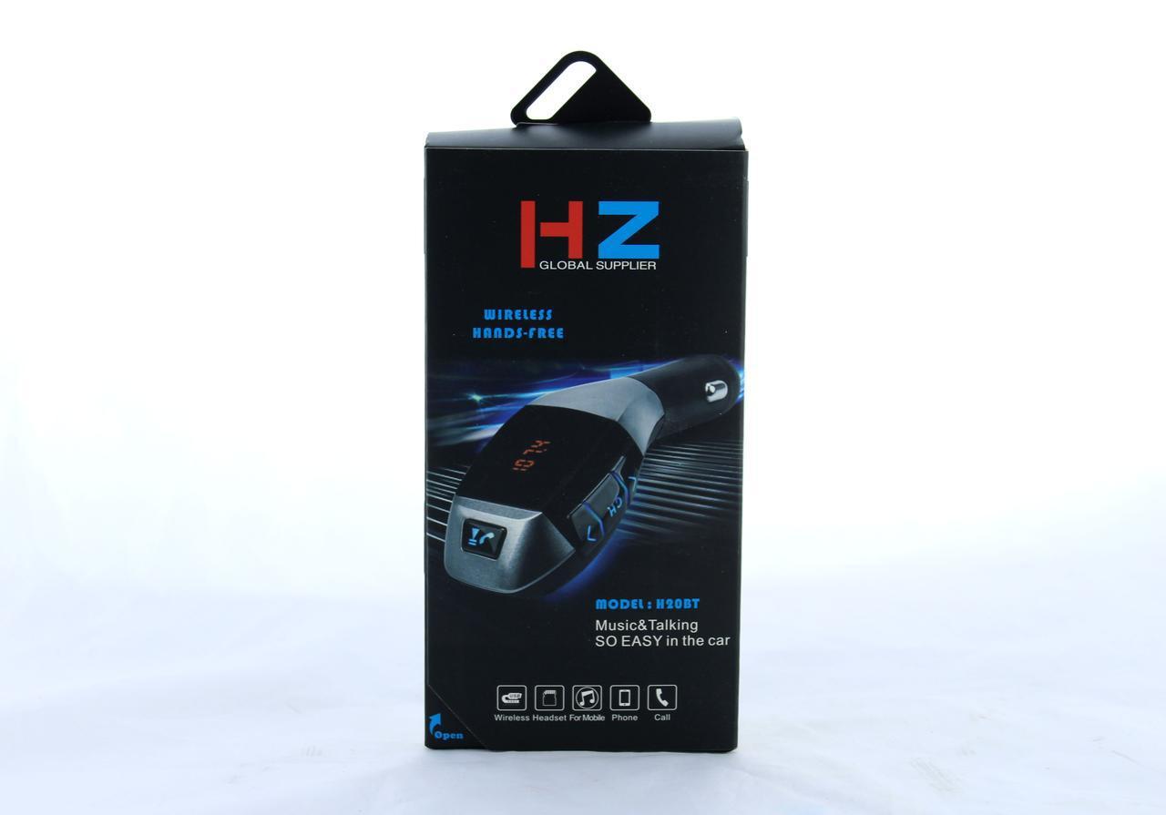 Трансмитер FM MOD. H20 + BT (100) в уп. 100шт. Трансмитер FM MOD. H20 + BT (100) в уп. 100шт.