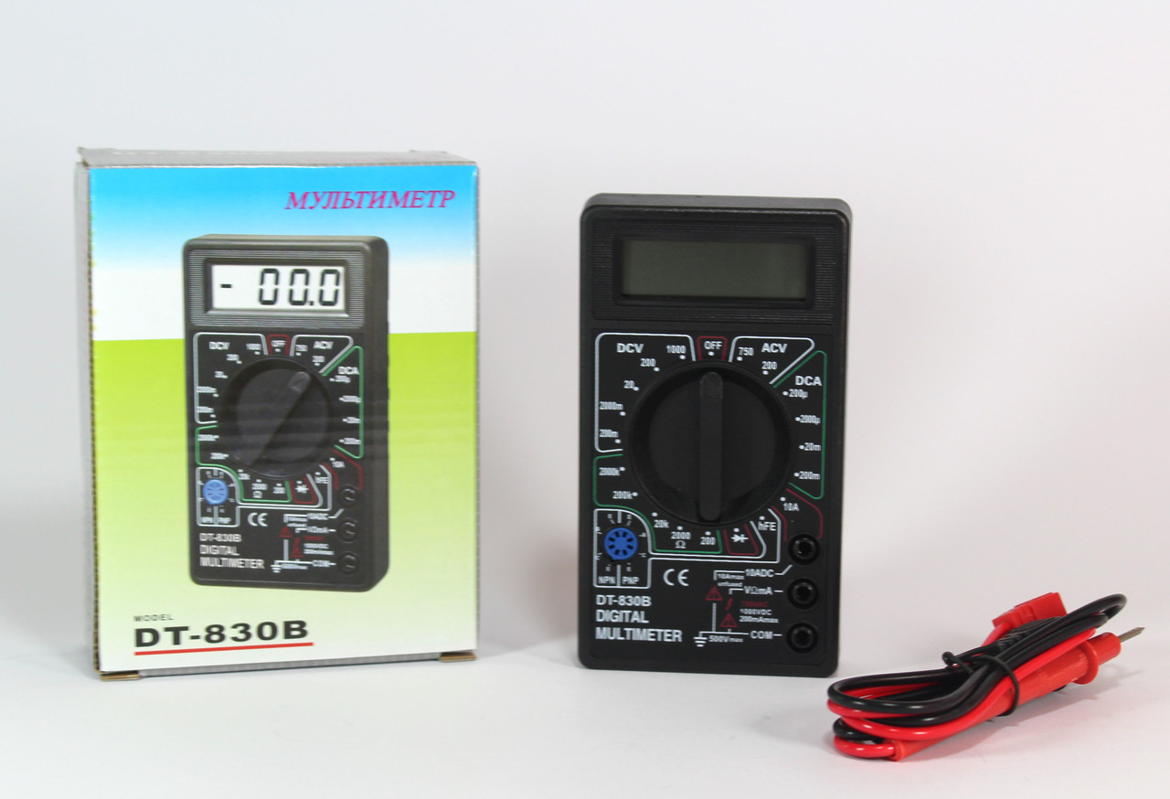 Мультиметр DT 830B Мультиметр DT 830B