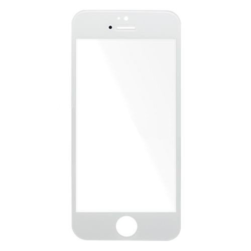 Iphone5,iPhone5c,iPhone5s,iPhone SE glass белый high copy
