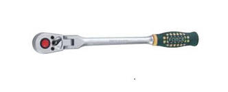 Трещотка шарнирная с резиновой ручкой 3/8" L=260 мм Force 802318 F