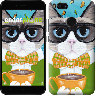 

Чехол на Xiaomi Mi 5X Cat&Coffee "4053c-1042-571"