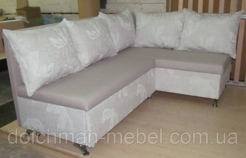 

Кухонный диван угловой раскладной с подушками
