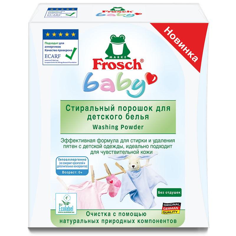 

Стиральный порошок для детского белья Frosch ​​​​​​​Baby, 1,08 кг (ОРИГИНАЛ)