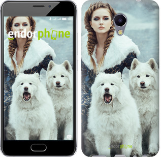 

Чехол на Meizu M5 Note Winter princess "4048c-447-571"